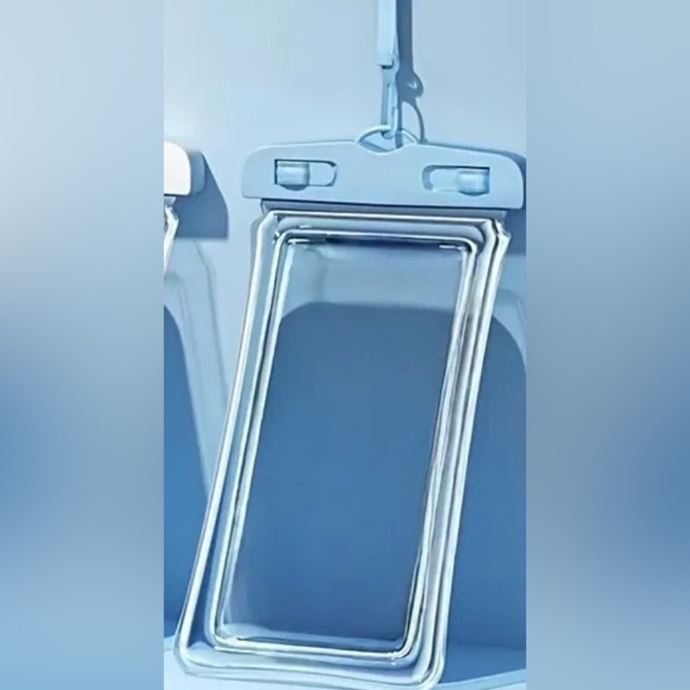 Universal Waterproof Phone Pouch - Blue - Picture 5 of 8